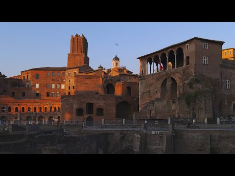 4K HDR Rome Walking Tour | Fori Imperiali | Rome, Italy | Rome Walk Slow TV - ITALY Sep 2021