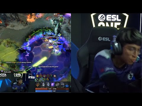 Pakazs said the word?! Slaps his monitor after landing a perfect Chronosphere!