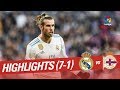 Resumen de Real Madrid vs RC Deportivo (7-1)