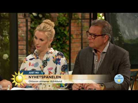 Nyhetspanelen om Ohlssons utmaning - Nyhetsmorgon (TV4)