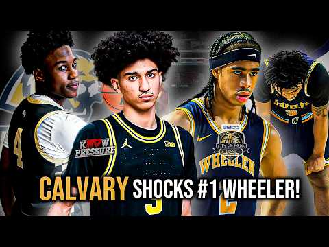 THE FALL OF #1! 📉 Calvary Christian (FL) vs Wheeler (GA) | City of Palms 2025