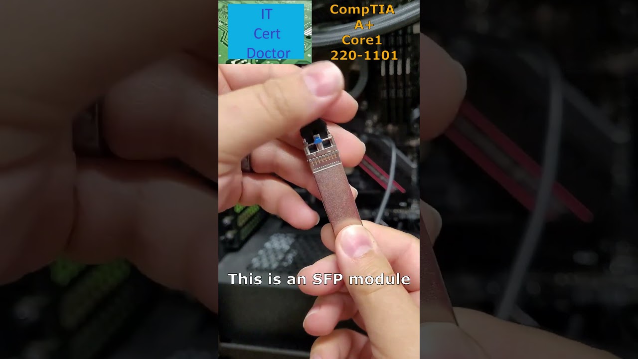 How to Install Fiber into my PC? - CompTIA A+ Core 1 220-1101