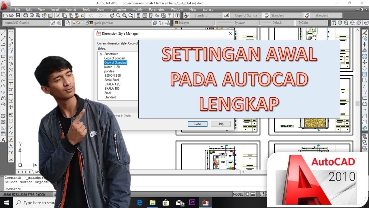 SETTINGAN AWAL AUTOCAD LENGKAP ! - Belajar AutoCad 2010