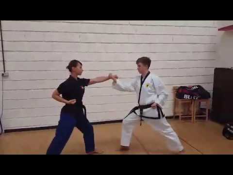 Taekwondo 3 Step Sparring Number 1