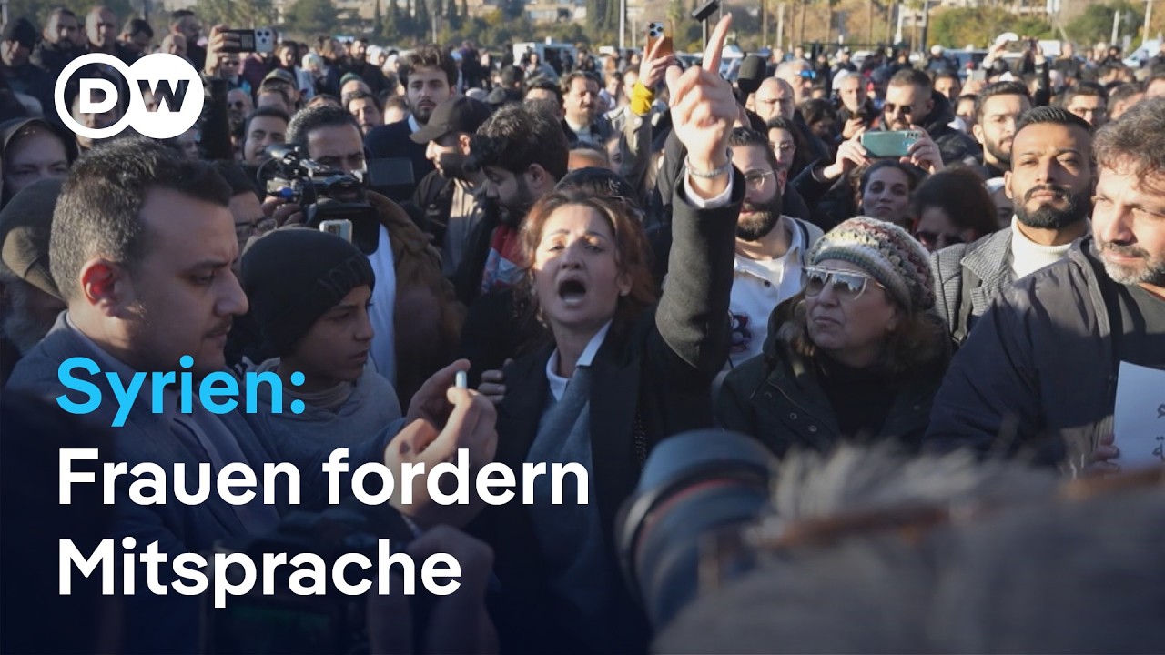Syrische Frauen kämpfen um politische Teilhabe | DW Nachrichten