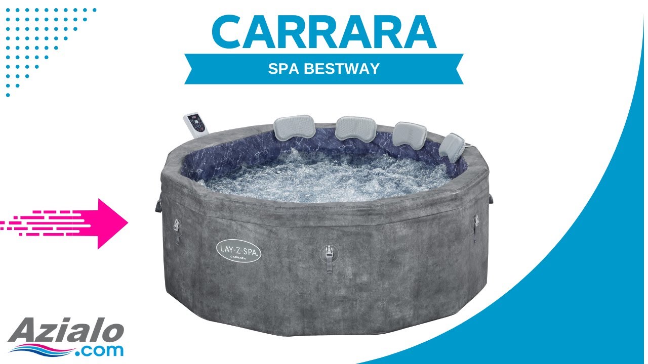 Spa Bestway Lay-Z Carrara 6 Smart AirJet Plus 4-6 places Spa Bestway Lay-Z Carrara 6 Smart AirJet Plus 4-6 places