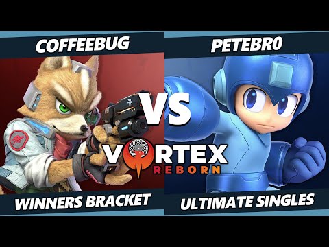 Vortex Legends 3 - coffeebug (Fox) Vs. petebr0 (Mega Man) SSBU Ultimate Tournament