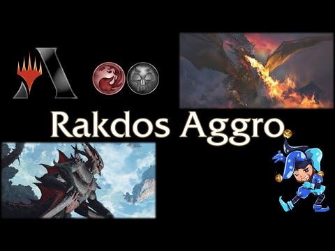 Red Black Scourge Aggro - Alchemy Magic Arena Deck - December 10th, 2021