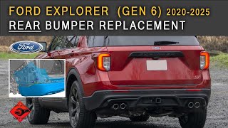 Ford Explorer (2020-2025) Rear Bumper Replacement