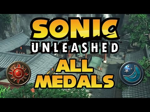 Sonic Unleashed - CHUN-NAN SUN & MOON MEDAL LOCATIONS