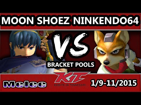 KiT 15 - Moon Shoez (Marth) Vs. Ninkendo64 (Fox) SSBM Bracket Pools - Smash Melee