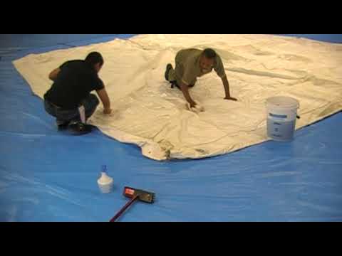 Tent cleaning video