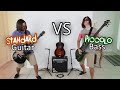 Guitar Vs Piccolo Bass 37 40 Scale Kalium Quake Bass