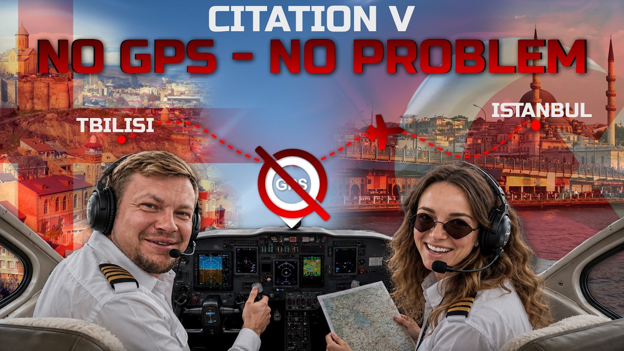 LOOSING GPS OVER THE BLACK SEA. Flying Cessna Citation to Istanbul
