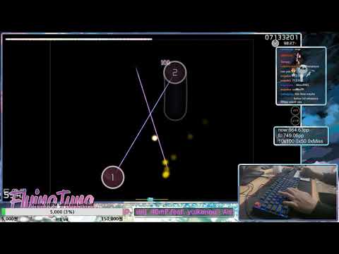 osu! | FlyingTuna | 40mP feat. yuikonnu - Ame to Asphalt [Rain] +HD,DT 98.31% #1 747pp