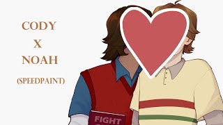 Noah x Cody (NoCo Total drama speedpaint)
