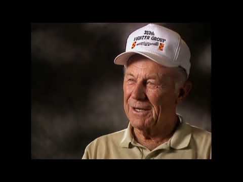 "I got hit with 20mm's making a head-on pass" P-51 Ace Chuck Yeager talks about getting shot down