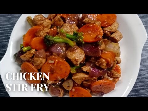 Chicken Stir Fry | Stir Fry Chicken With Vegetables | How To Make Chicken Stir Fry