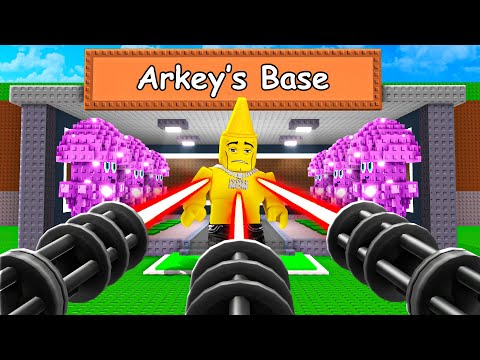 I Created OP SENTRY TURRET To Protect My Brainrots (Steal A Brainrot)