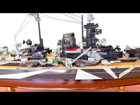 Tirpitz German Battleship Model Fully Built