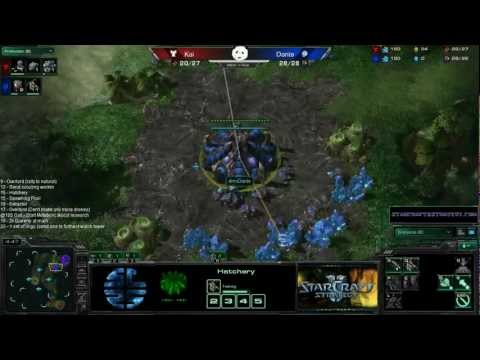 StarCraft 2 - Build Order - ZvT - Infestors, Fast Hive Tech [Part 1/2]