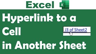 Create Hyperlink to a Cell in another Sheet in Excel
