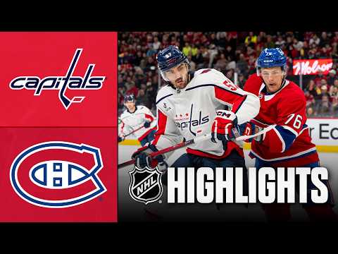 Capitals vs. Canadiens | NHL Highlights | February 28, 2026