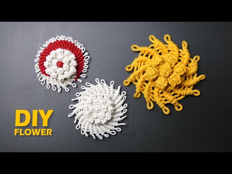 DIY Macrame Star Ornament Tutorial Handmade Christmas Tree Decoration