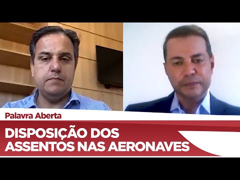 Marcelo Brum explica projeto da disposição dos assentos nas aeronaves - 13/11/20