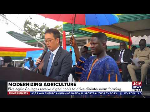 Modernizing Agriculture: Five Agric Colleges receive digital tools to drive climate-smart farming