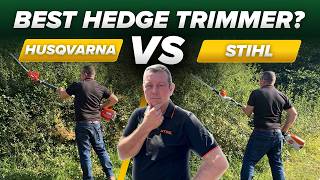 Stihl vs Husqvarna - which hedge trimmer is better ⭐  HLA 66 vs 120iTK4-H