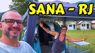 SANA-RJ: Vale a Pena Acampar no Camping BEIRA RIO? Experiência Real !