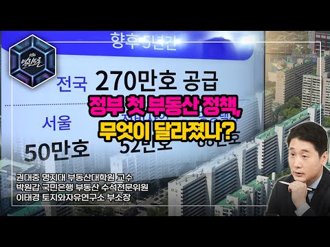 ﻿[KBS 열린토론] 尹정부 첫 부동산 정책, 무엇이 달라졌나? / KBS 220823 방송