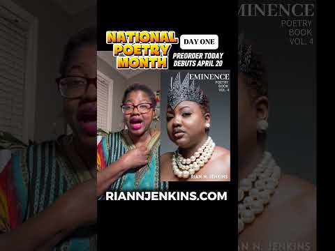 HAPPY NATIONAL POETRY MONTH!DAY ONE Poem- Bibliophile from EMINENCE, my next poetry book.