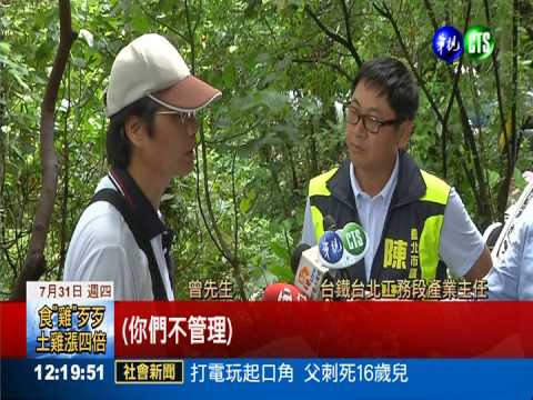 台鐵廢棄宿舍淪垃圾場 限期清除