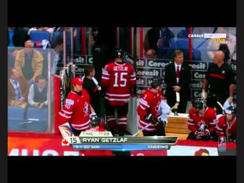 Getzlaf Destroys Mikus and Slovakia's 4-3 goal. || Canada vs. Slovakia IIHF Ice Hockey championships
