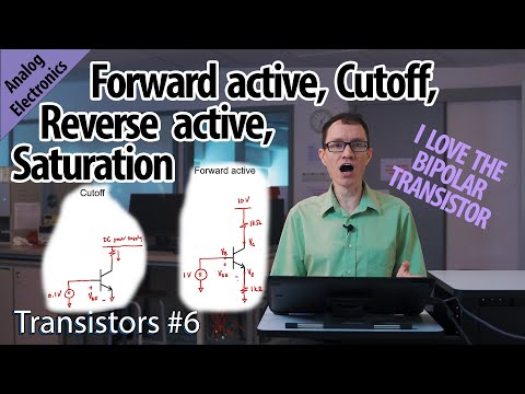 Modes of a bipolar transistor (6-Transistors)