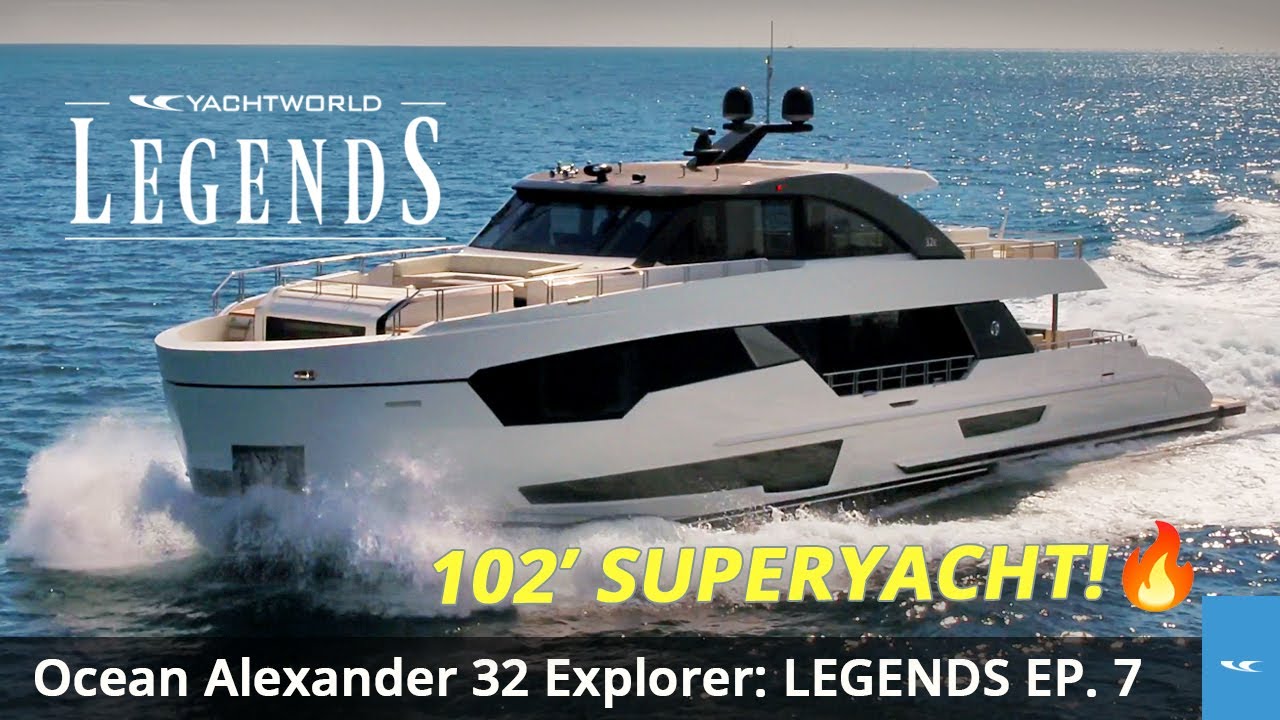 Inside The $16,300,000 Ocean Alexander 32E Yacht: LEGENDS EP. 7