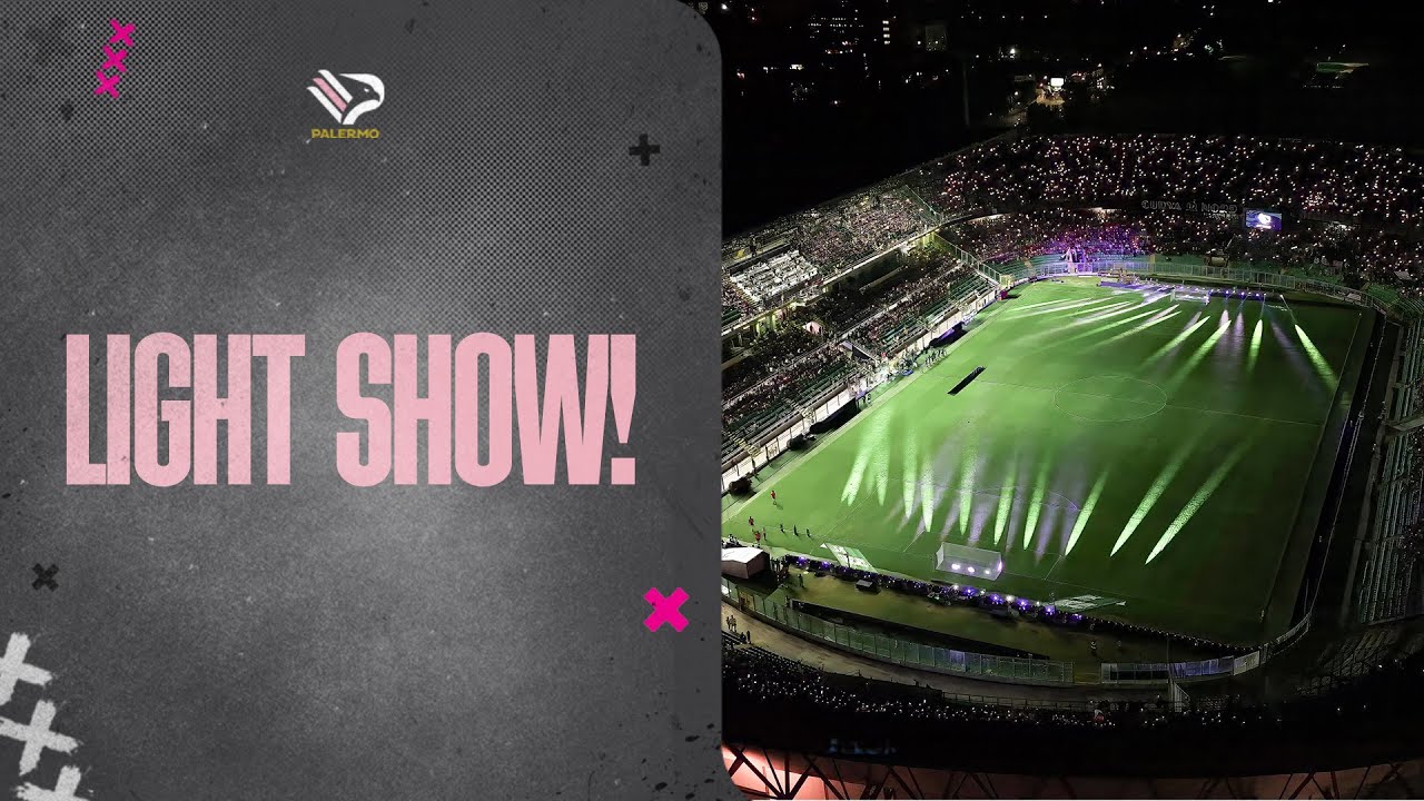 Video - Light Show al Barbera! La "prima" del nuovo sistema di luci