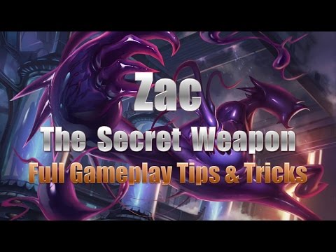 Zac vs Nasus Top Lane - The LOL Sha - League of Legends S4 Strategy and Full Gameplay