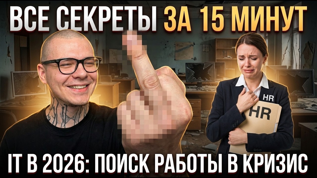 Все, что нужно знать о трудоустройстве в IT за одно видео