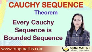 Every Cauchy sequence is Bounded | Cauchy Sequence | Theorem | Sequence and series |