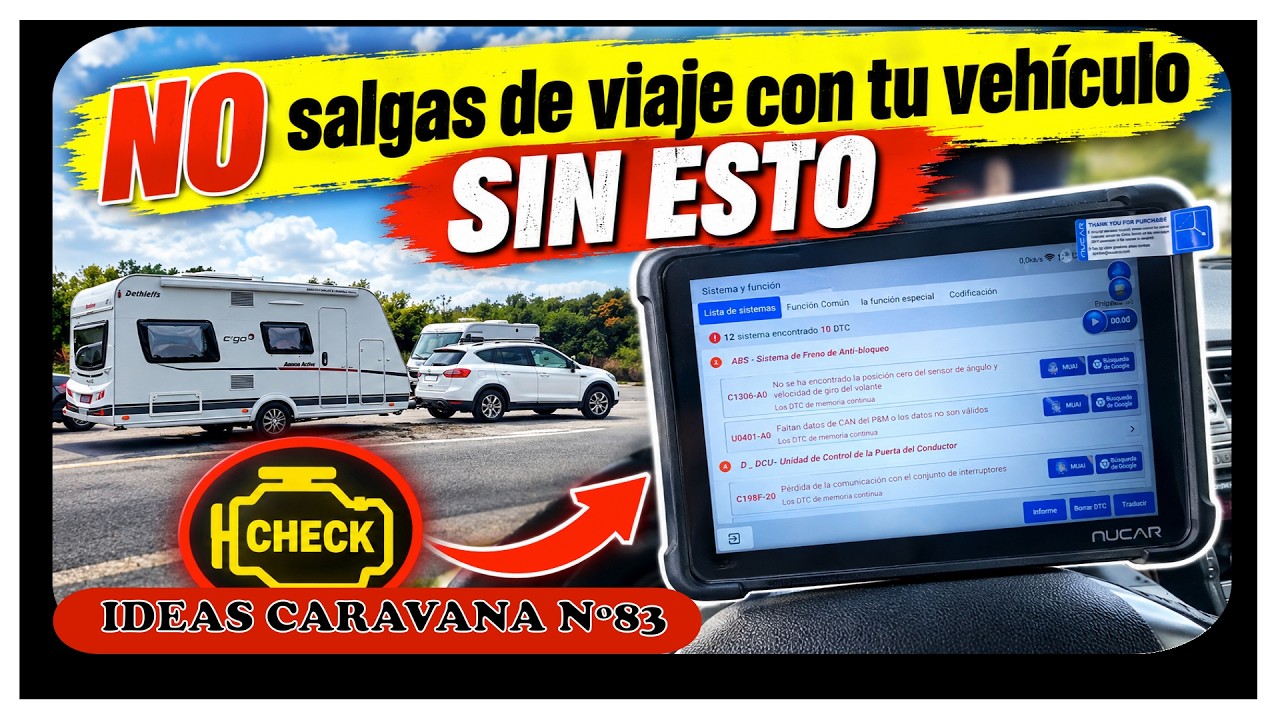 ⚠️ Imprescindible Viaje en CARAVANA o AUTORACAVANA: MUCAR 892BT -  ideas caravana 83