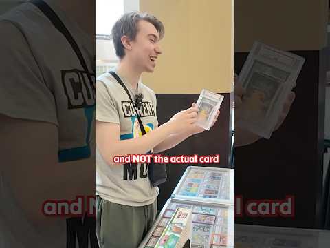 Do NOT buy plastic wrapped graded cards