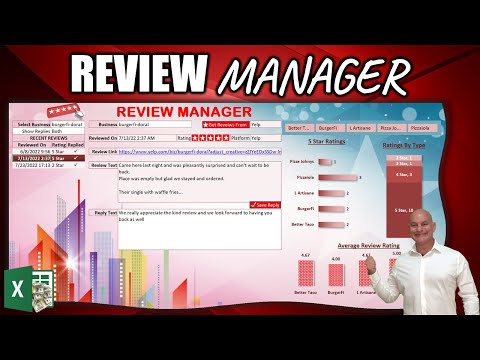 , title : 'How To Download And Manage Reviews For Any Business With This Excel Review Manager [FREE DOWNLOAD]'