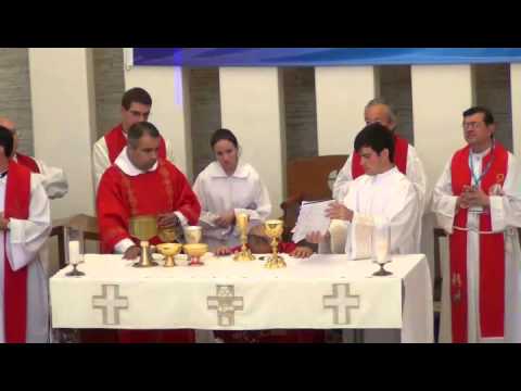 Segunda dia - Missa da Catequese JMJ Rio 2013 - Paróquia de São Rafael Arcanjo 25/07/2013