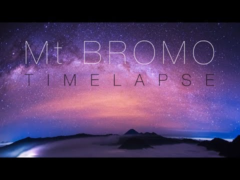 Mt Bromo, The Ultimate Volcano Time Lapse