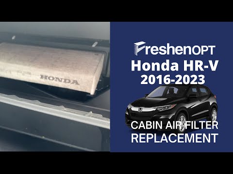 How to replace a cabin air filter for Honda HR-V 2016-2023?