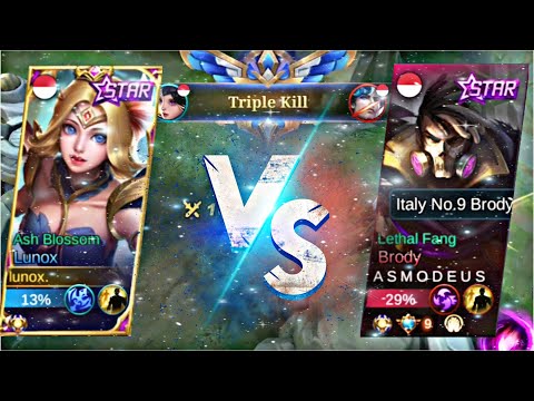 HOW TO DESTROY MMR TOP GLOBAL BRODY WITH LUNOX - LUNOX GAMEPLAY - MOBILE LEGENDS