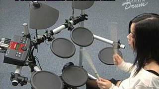 Video thumbnail for SATOKO plays DTX Drums - DTXPLORER Preset Kits (English) by Yamaha Global